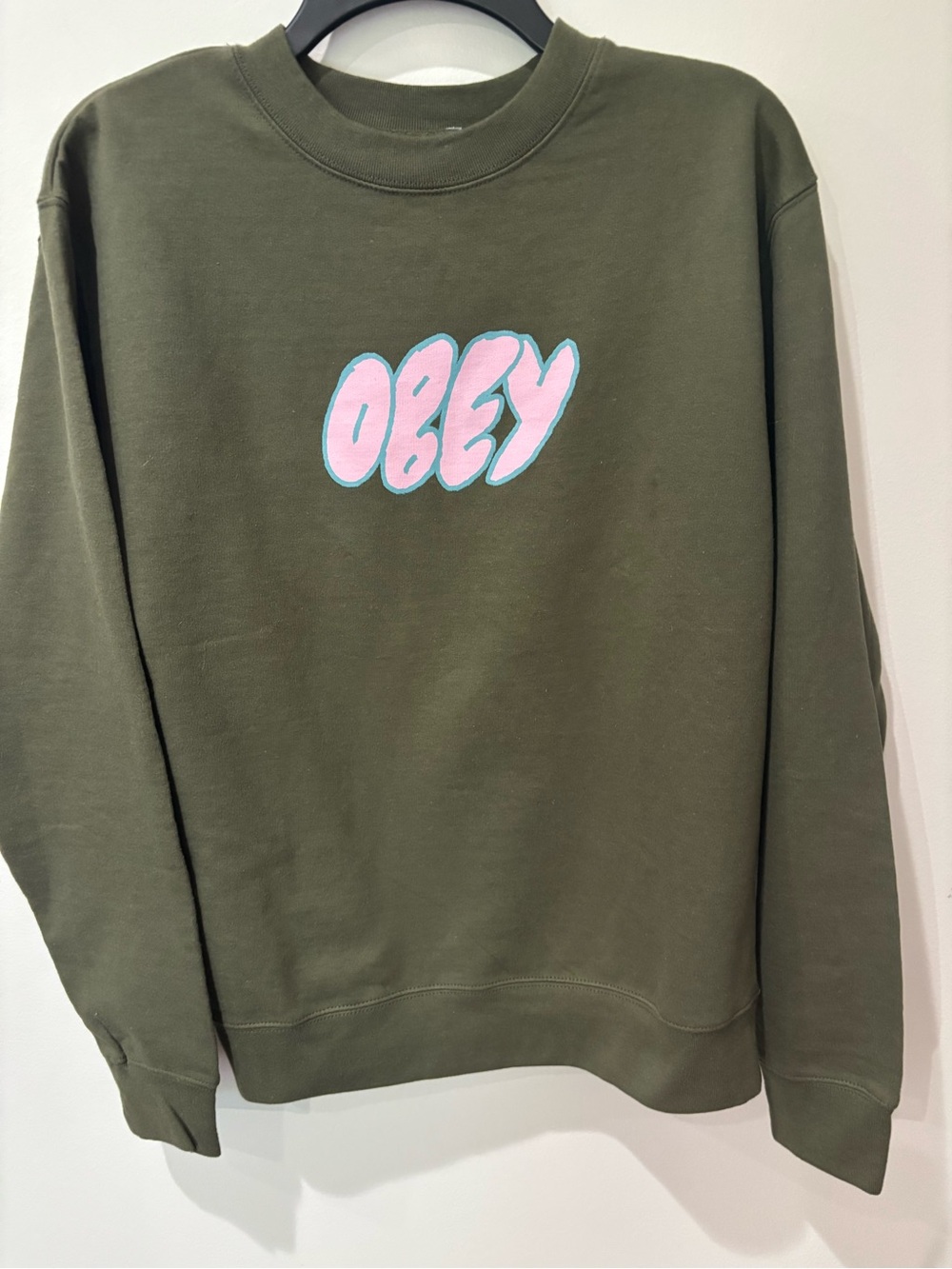 New Womens Obey Sweatshirt Small